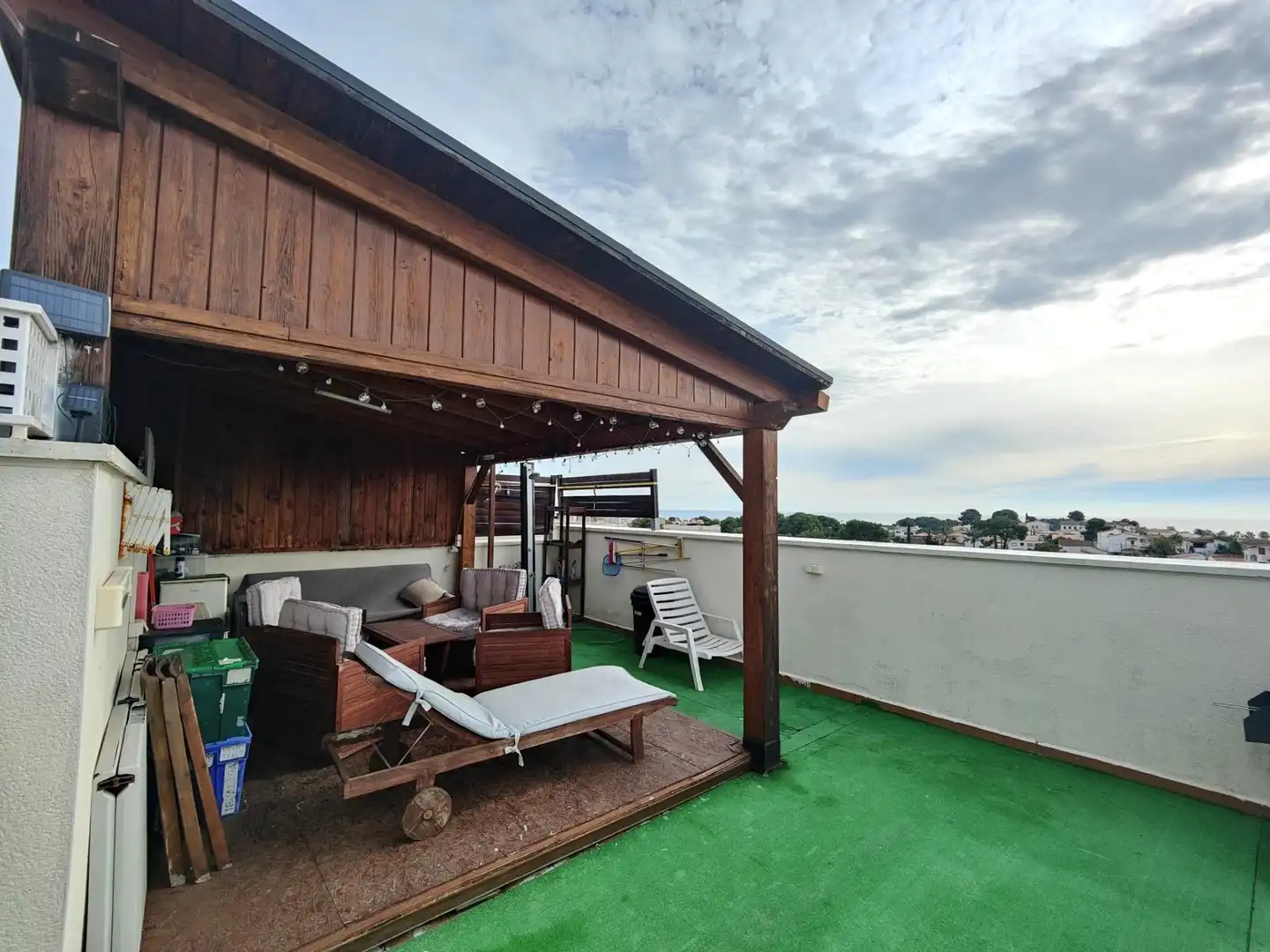Terrace of Attic for sale in El Vendrell  with Air Conditioner, Heating and Private garden