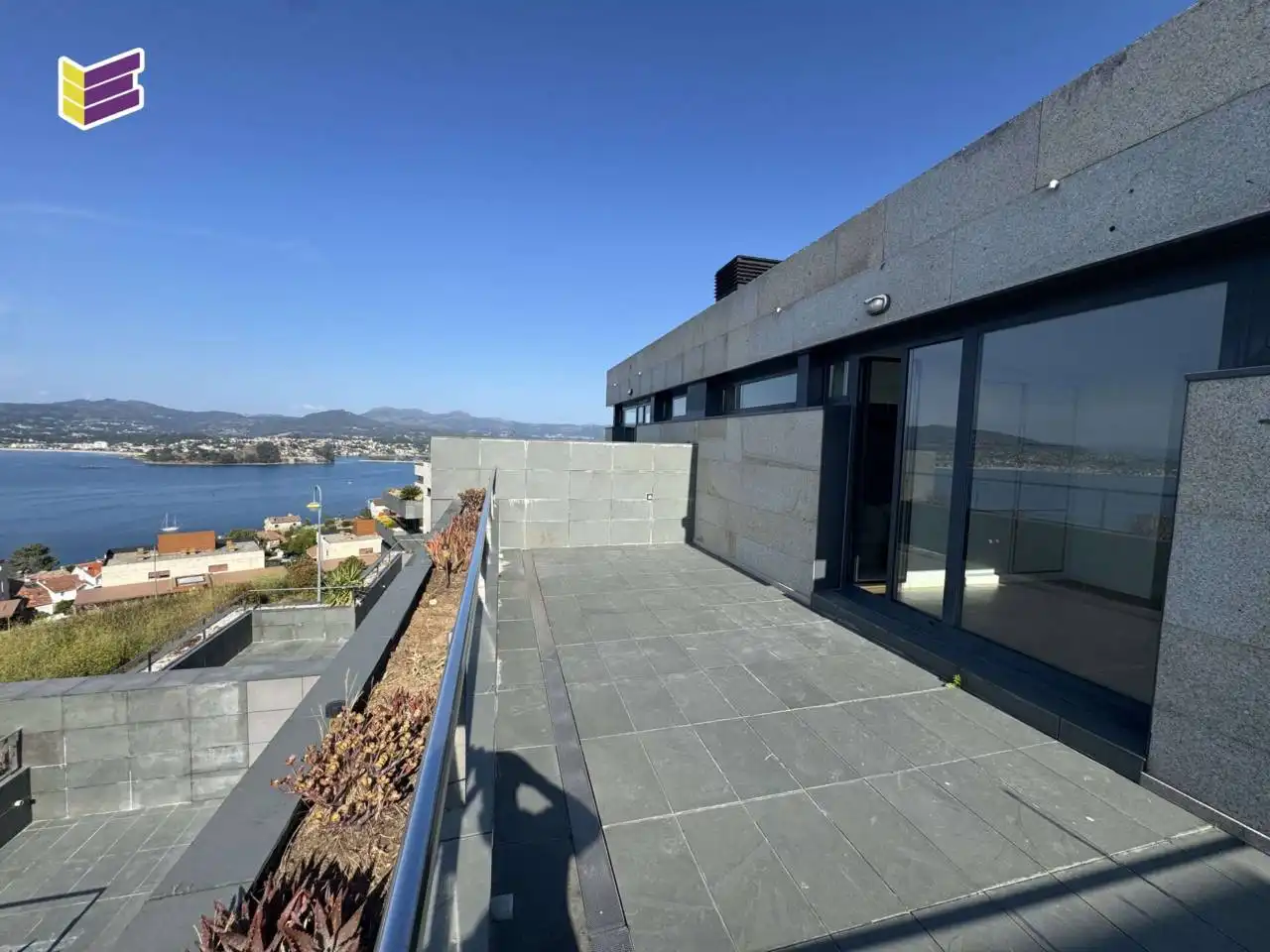 Terraza de Dúplex en venta en Baiona con Terraza, Trastero y Balcón