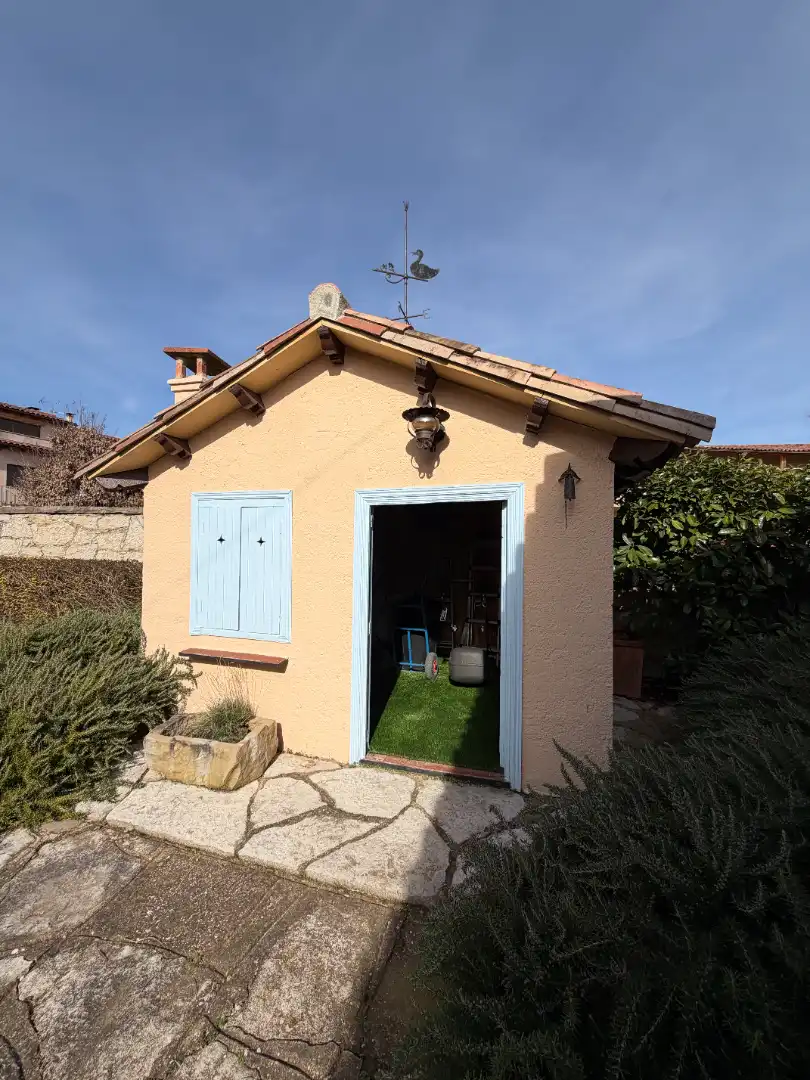 Vista exterior de Finca rústica en venta en Moià con Calefacción, Jardín privado y Parquet