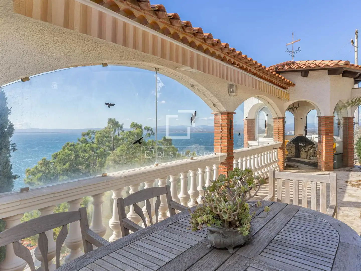 Terraza de Casa o chalet en venta en Roses con Calefacción, Jardín privado y Terraza
