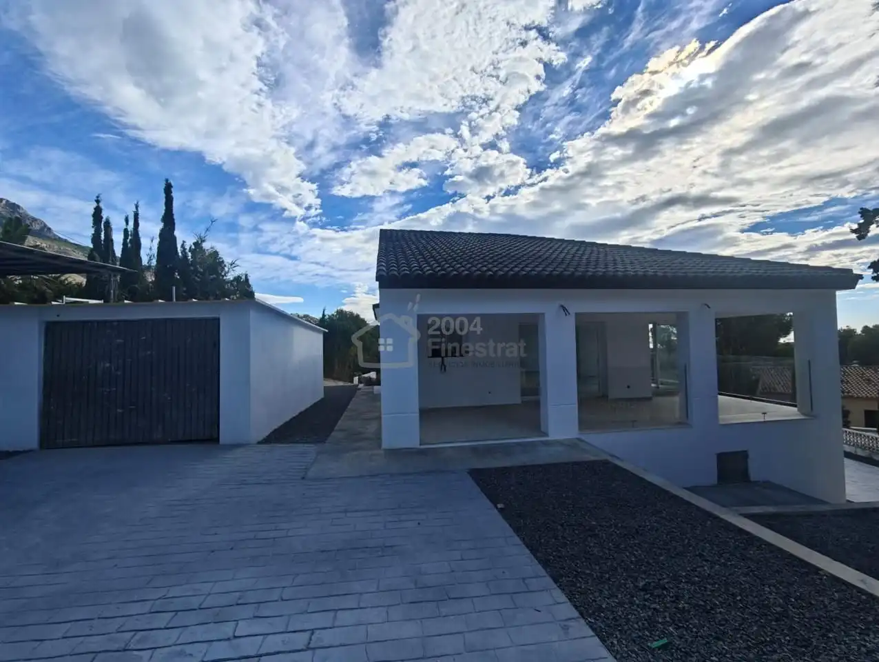 Vista exterior de Casa o chalet en venta en Altea con Jardín privado, Terraza y Piscina