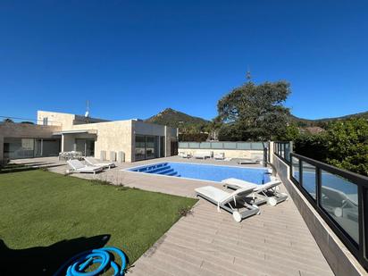 Swimming pool of House or chalet for sale in Cabrera de Mar  with Air Conditioner, Terrace and Swimming Pool