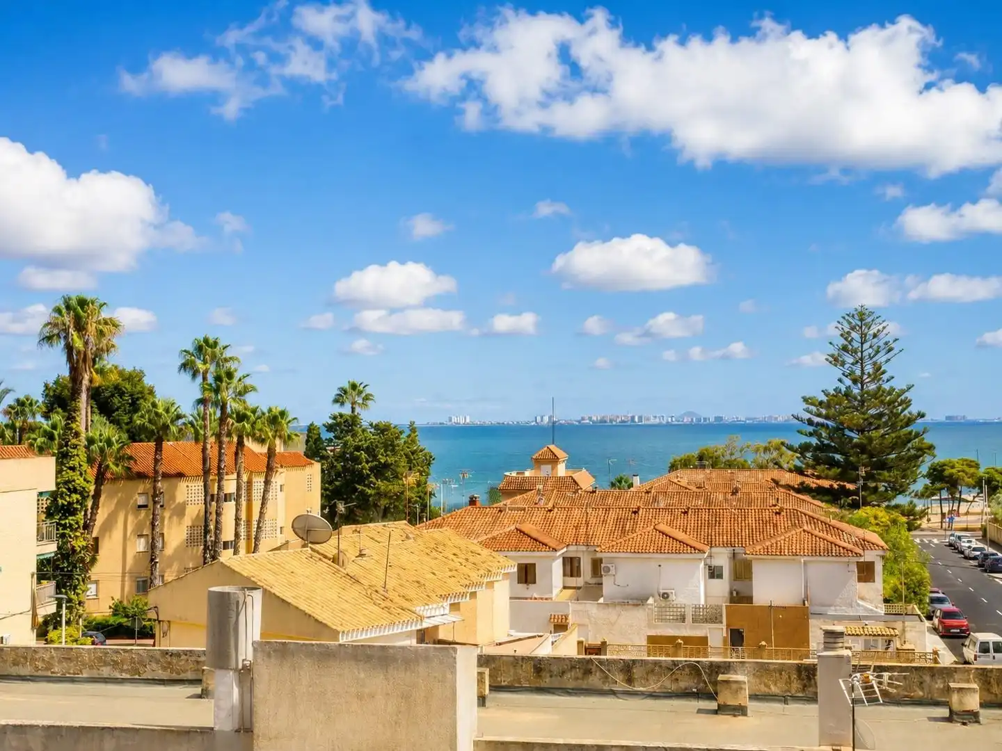 Vista exterior de Apartamento en venta en San Javier con Jardín privado, Terraza y Amueblado