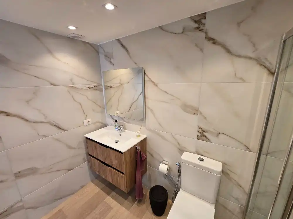 Baño de Piso de alquiler en Puerto de la Cruz con Aire acondicionado, Amueblado y Horno