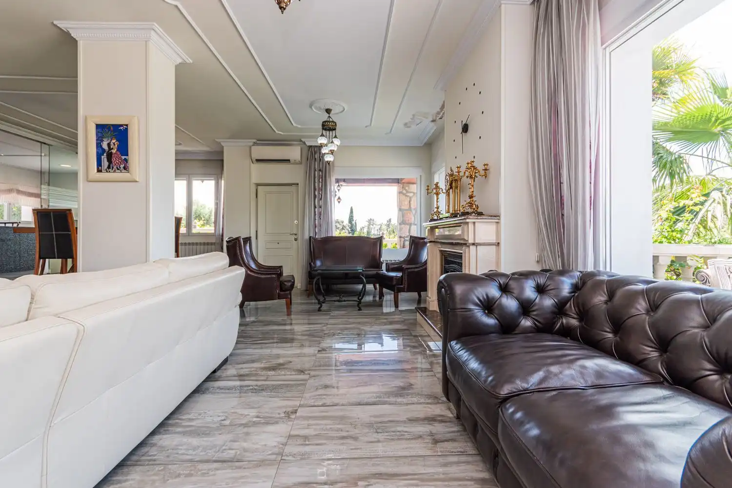 Sala de estar de Casa o chalet en venta en Algete con Aire acondicionado, Calefacción y Trastero