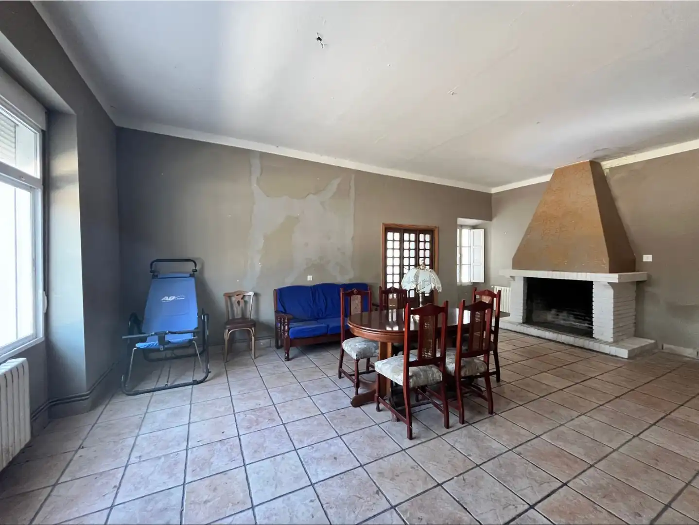 Dining room of Houses for sale in Cañada de Calatrava  with Air Conditioner, Private garden and Storage room