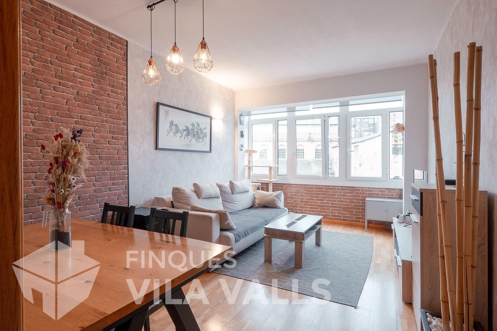 Living room of Flat for sale in Sant Feliu de Codines  with Heating