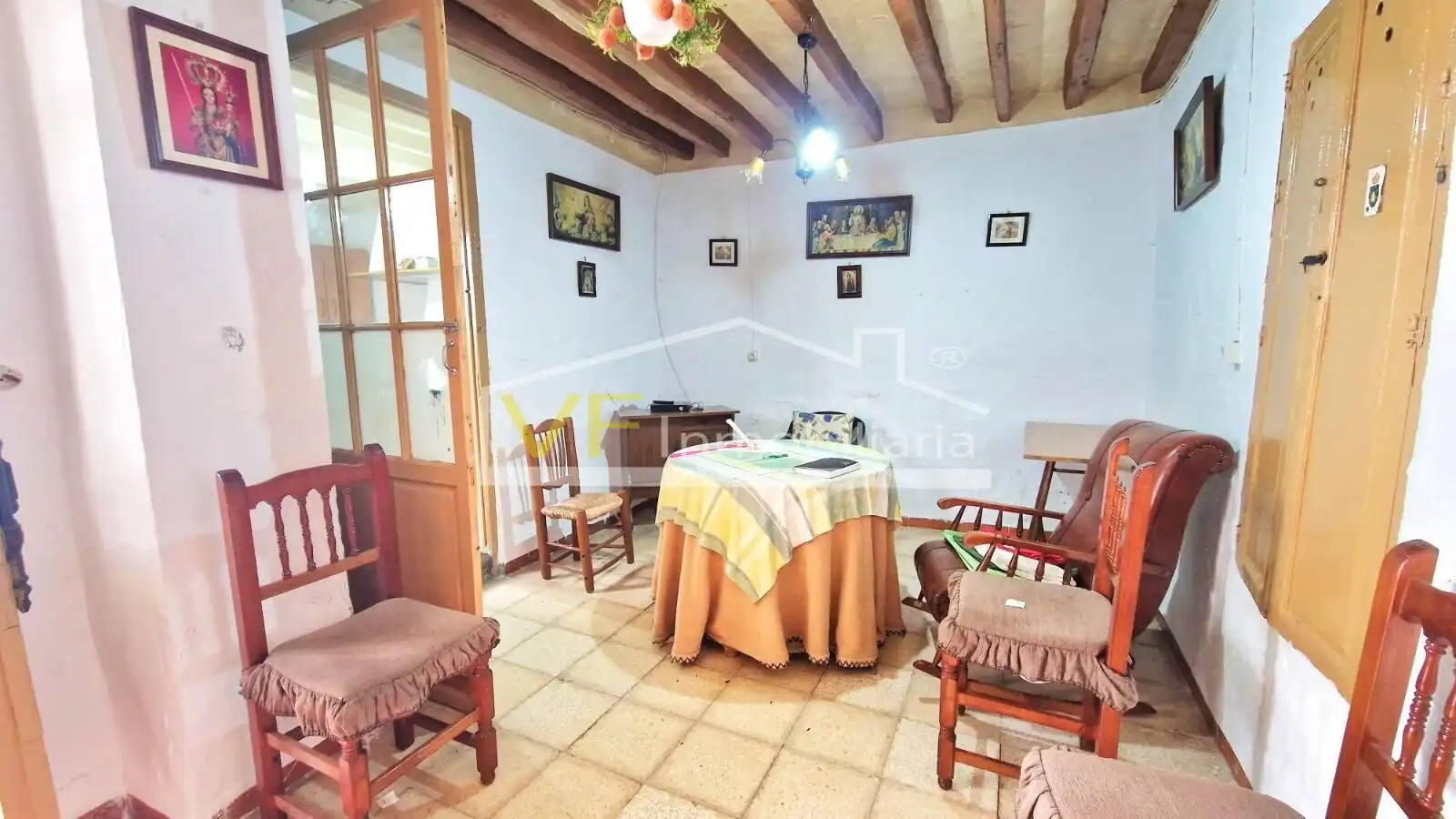 Dining room of Houses for sale in Colmenar  with Terrace and Balcony
