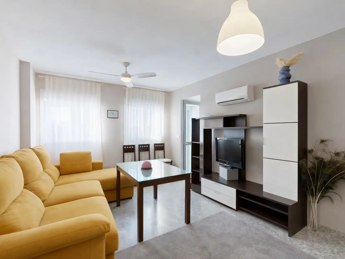 Wohnzimmer von Wohnung zum Verkauf in Mérida mit Heizung und Abstellraum