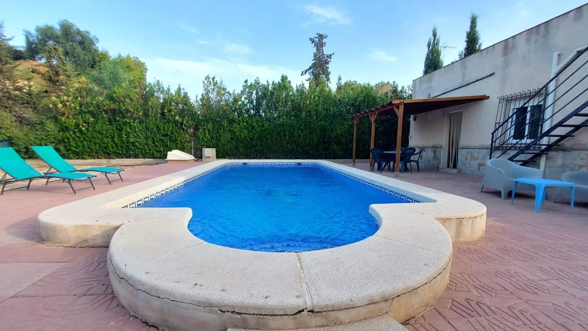 Piscina de Finca rústica en venda en Murcia amb Aire condicionat, Calefacció i Jardí privat