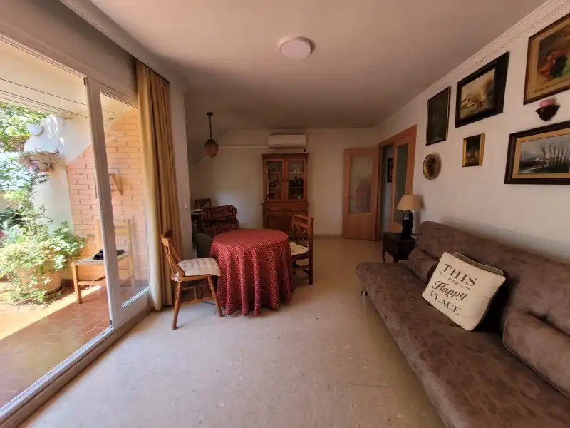 Wohnzimmer von Dachboden zum Verkauf in Málaga mit Klimaanlage, Heizung und Terrasse