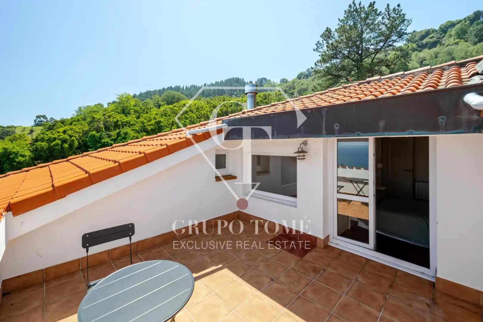 Terraza de Casa adosada en venta en Mutriku con Jardín privado, Terraza y Amueblado