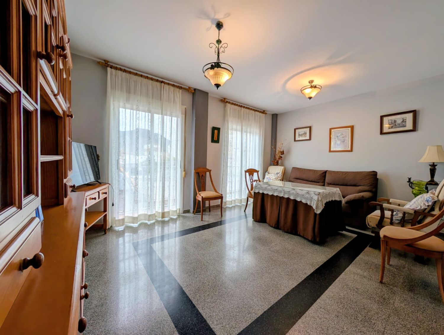 Living room of Flat for sale in Loja  with Air Conditioner, Heating and Balcony