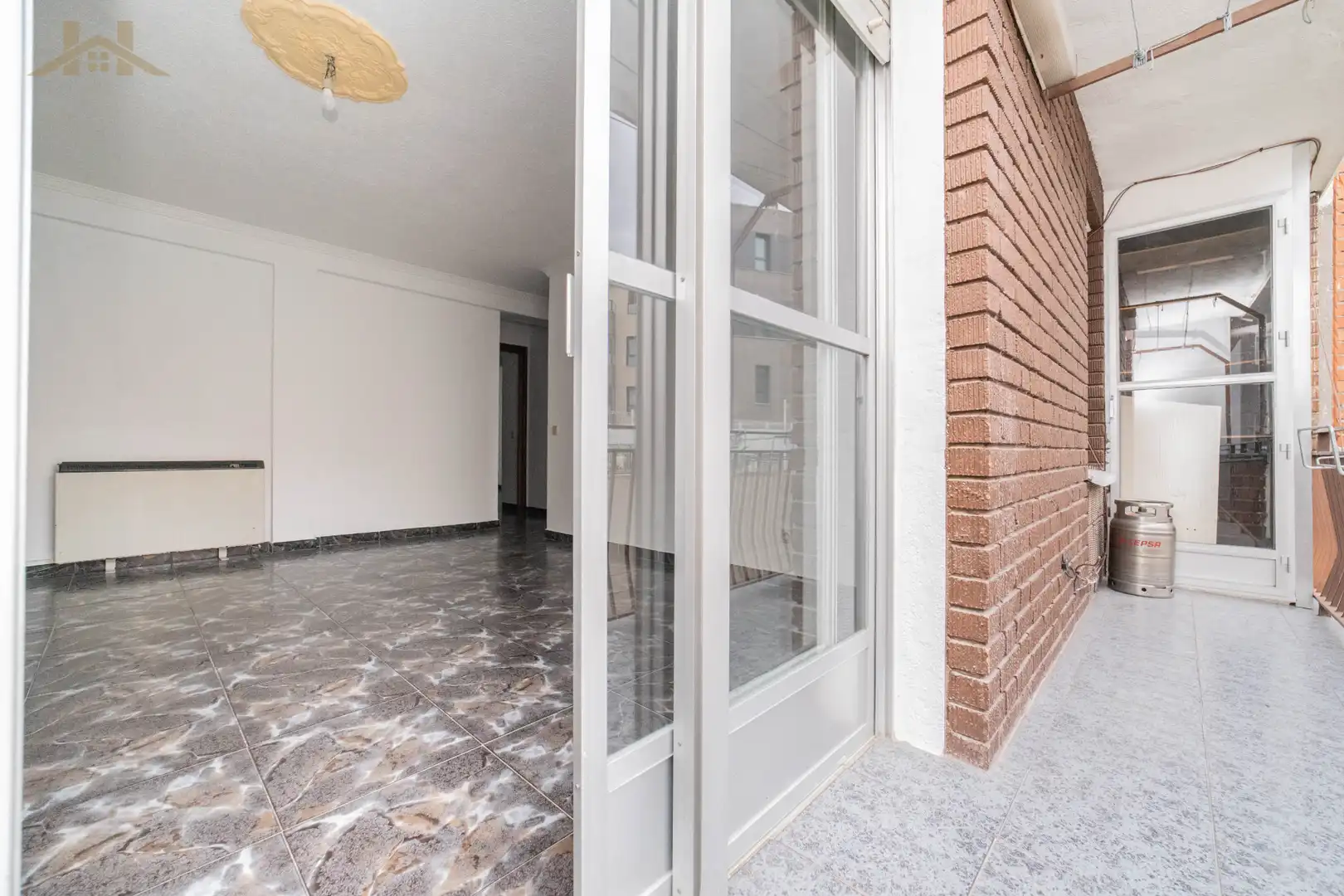 Terrasse von Wohnung zum Verkauf in Fuenlabrada mit Heizung, Terrasse und Ofen