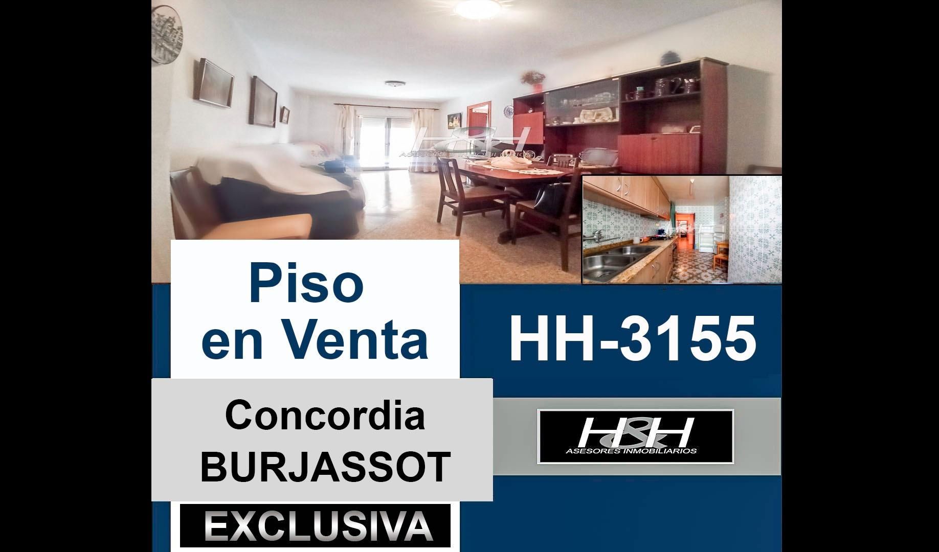 Piso en venta en Burjassot con Balcón