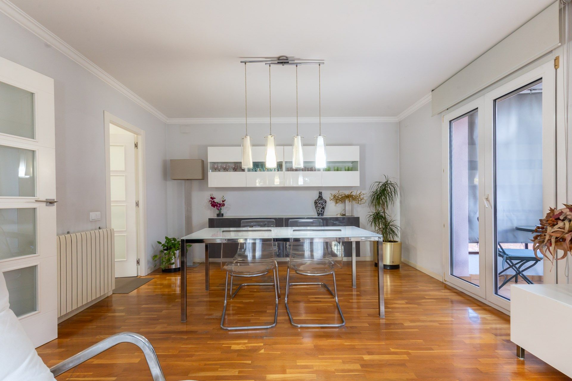 Dining room of Attic for sale in Sant Cugat del Vallès  with Air Conditioner, Heating and Terrace