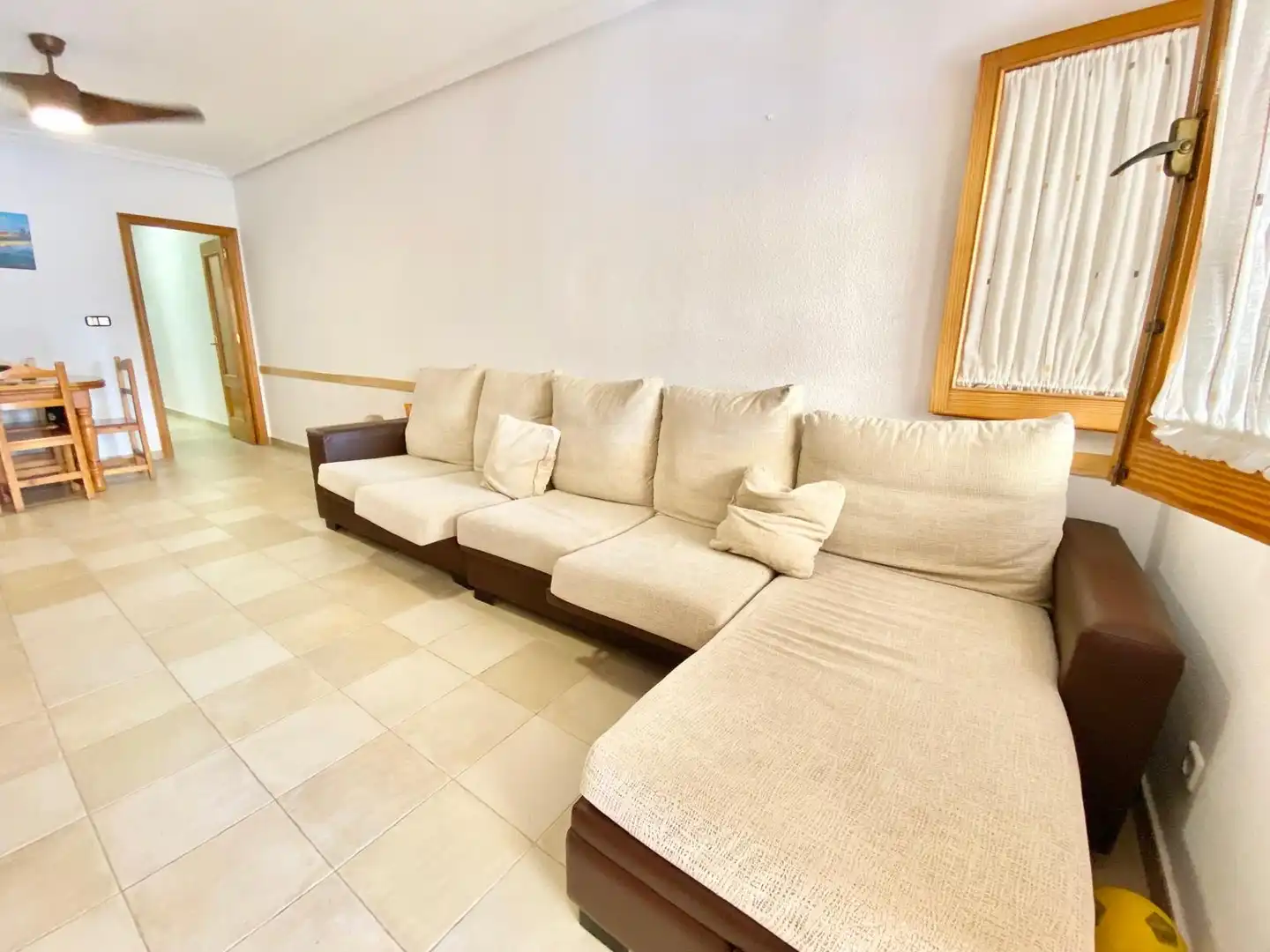 Sala de estar de Casa o chalet de alquiler en Pilar de la Horadada con Aire acondicionado, Calefacción y Amueblado