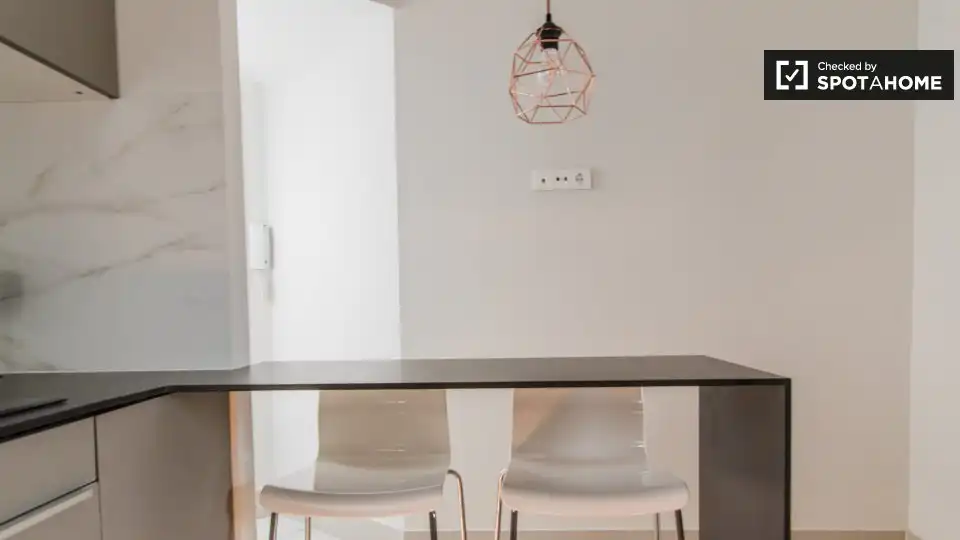 Comedor de Piso de alquiler en Valencia con Aire acondicionado, Calefacción y Amueblado