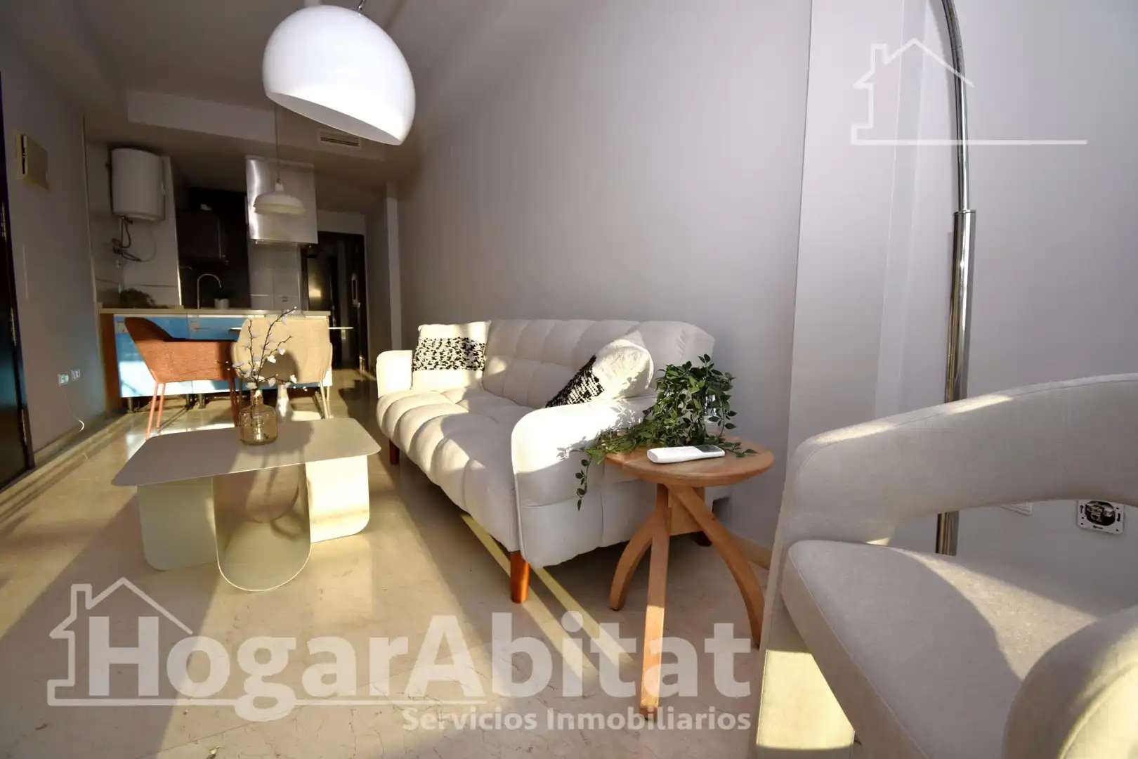 Sala de estar de Ático en venta en Albal con Aire acondicionado, Calefacción y Terraza
