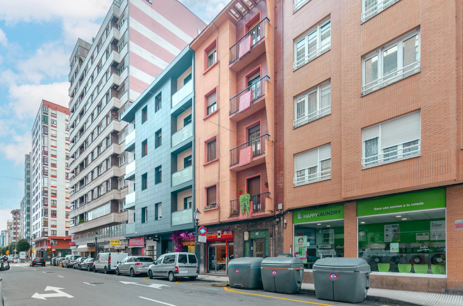 Exterior view of Flat to rent in Gijón   with Heating, Terrace and Balcony