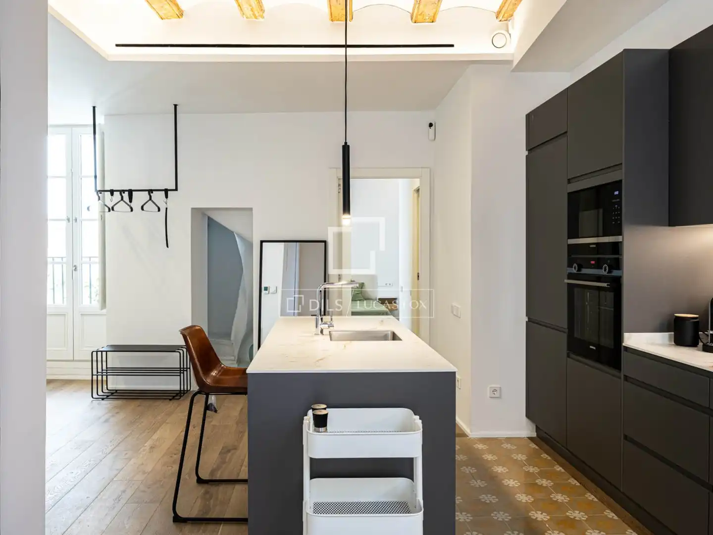 Cocina de Piso en venta en Barcelona con Aire acondicionado, Calefacción y Parquet