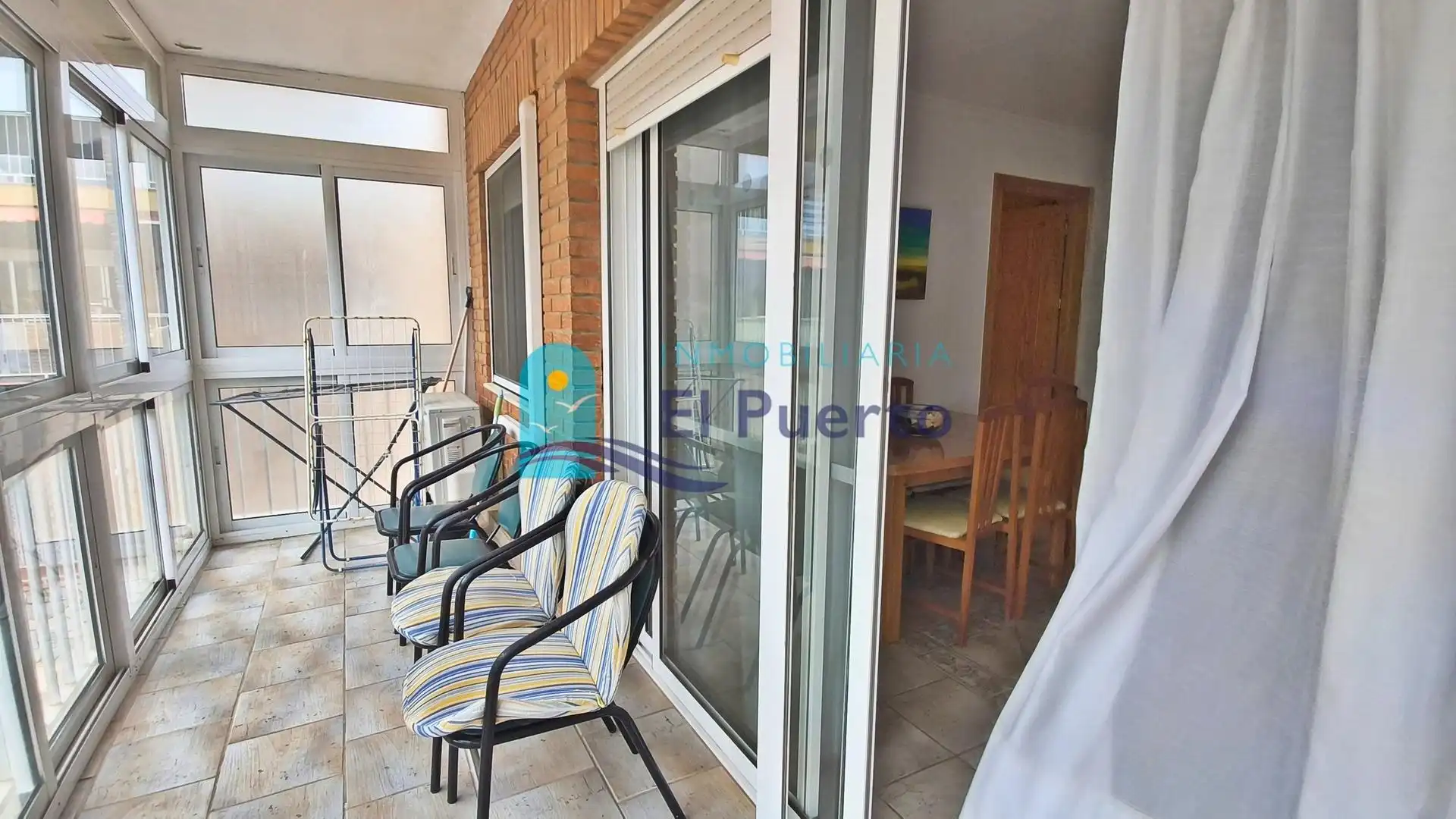 Balcony of Flat for sale in Mazarrón  with Air Conditioner, Heating and Terrace