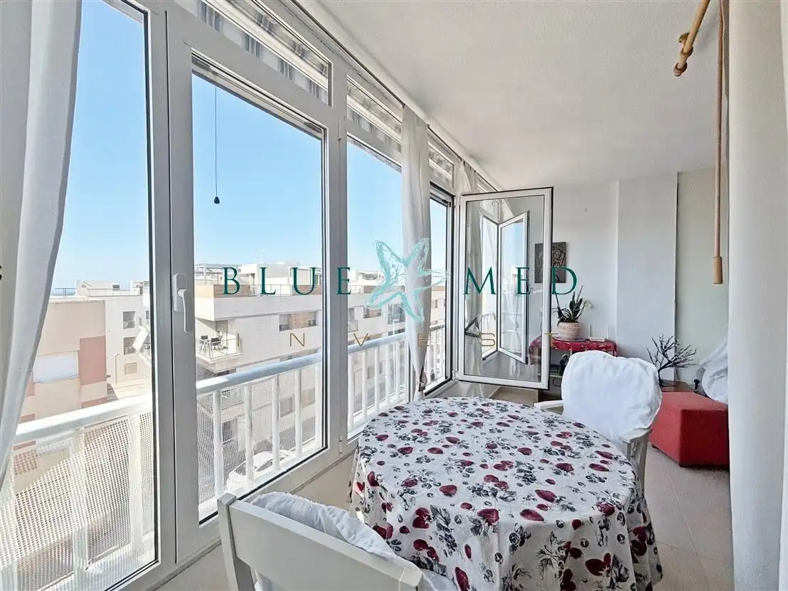 Dormitori de Apartament en venda en Mazarrón amb Aire condicionat, Terrassa i Moblat