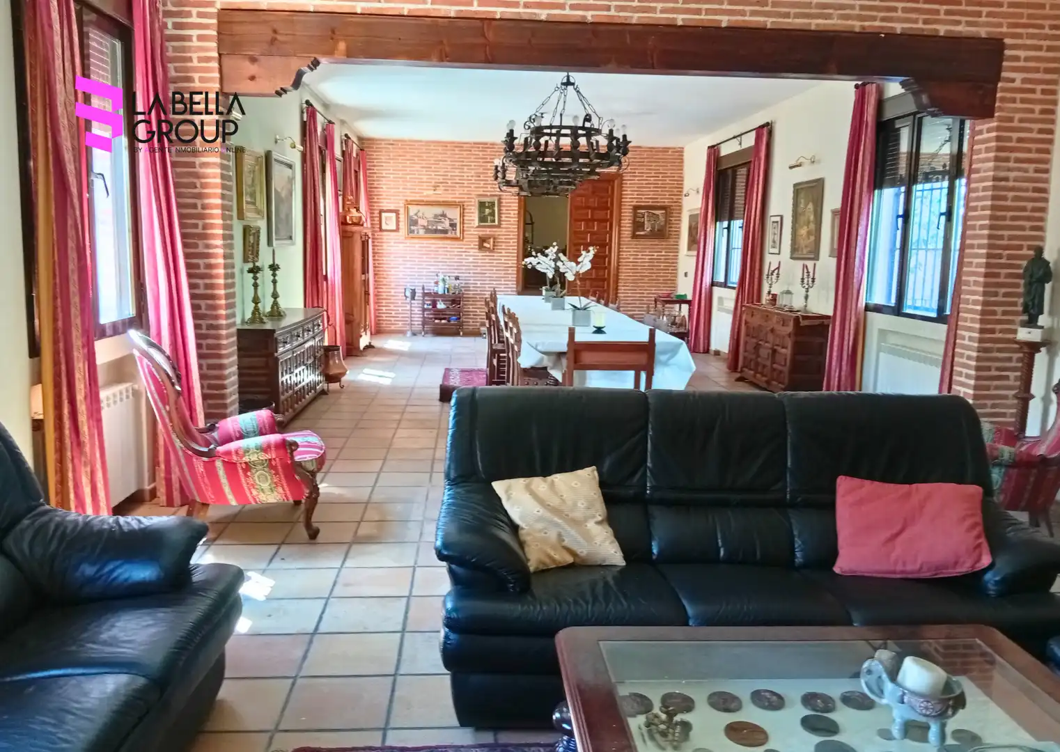 Sala de estar de Casa o chalet en venta en Ribatejada con Calefacción, Jardín privado y Terraza
