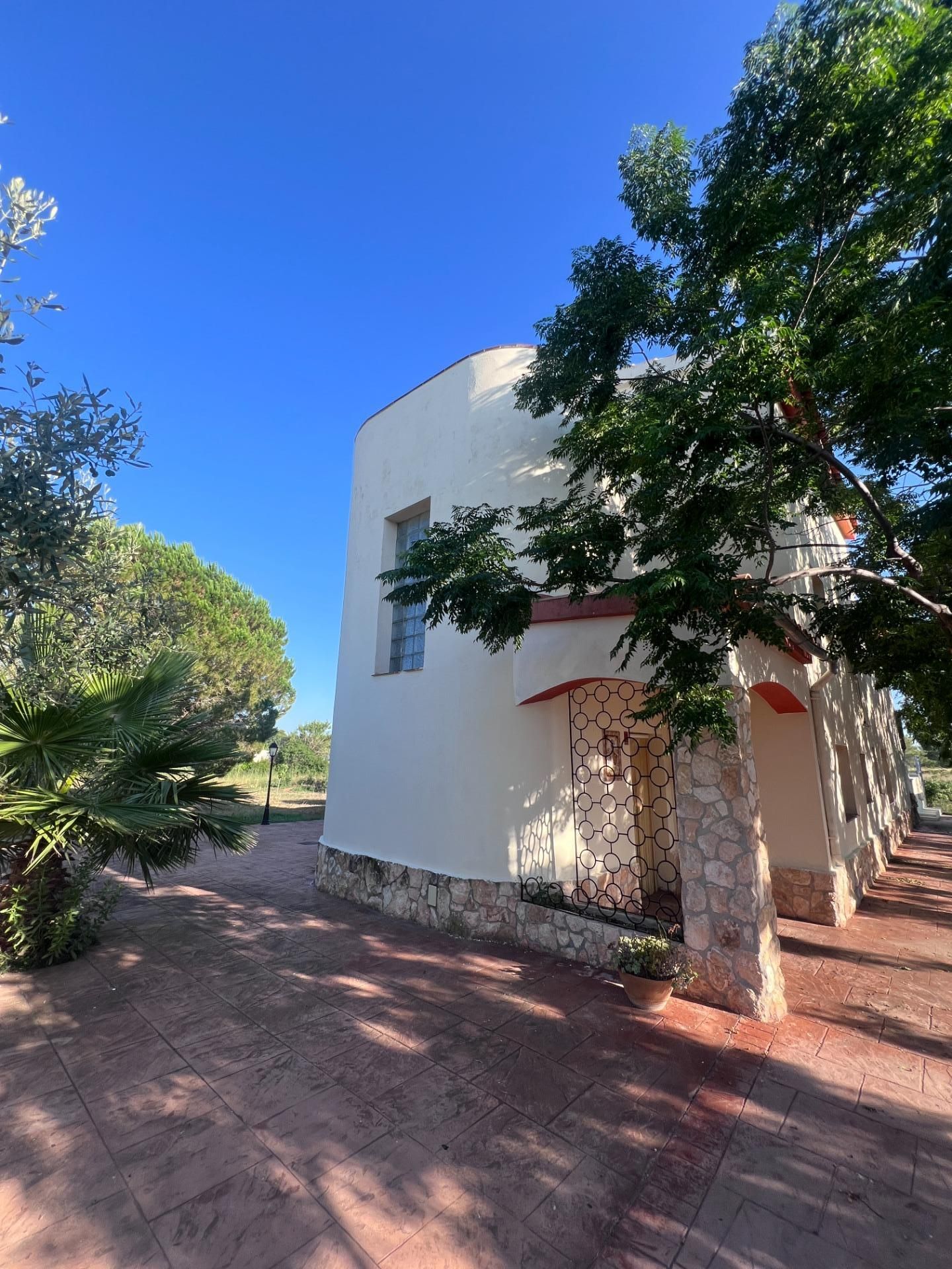 Exterior view of House or chalet for sale in Nulles  with Private garden, Terrace and Swimming Pool