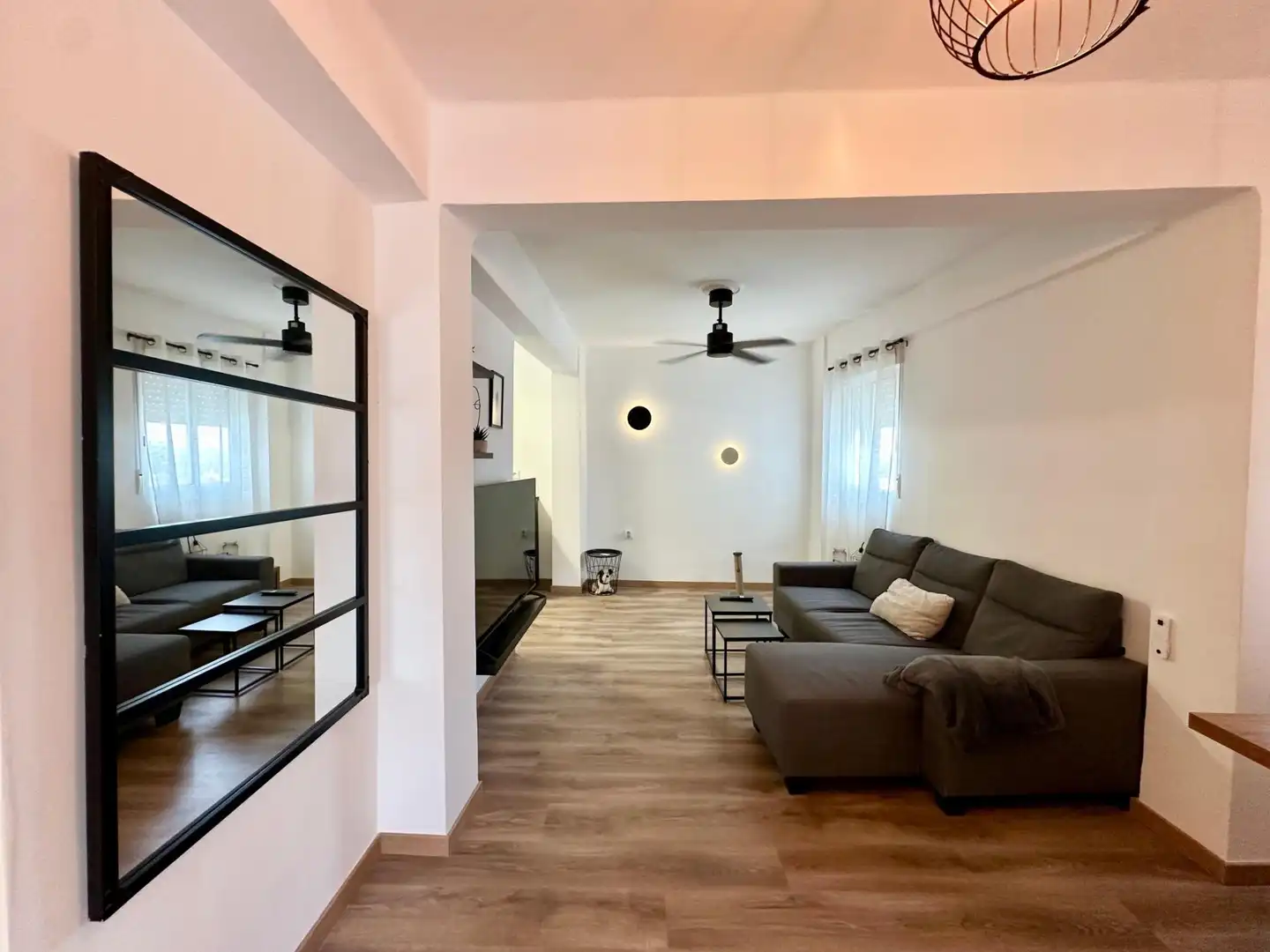 Living room of Flat for sale in La Pobla Llarga, Valencia