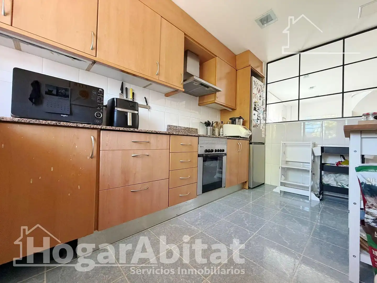 Kitchen of Houses for sale in Moncada  with Air Conditioner, Heating and Private garden