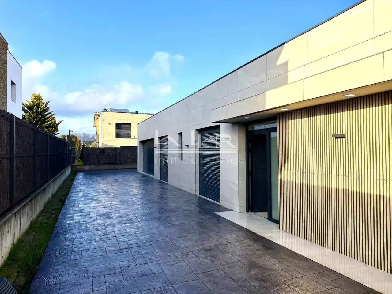 Vista exterior de Casa o xalet en venda en Gurb amb Aire condicionat, Calefacció i Jardí privat