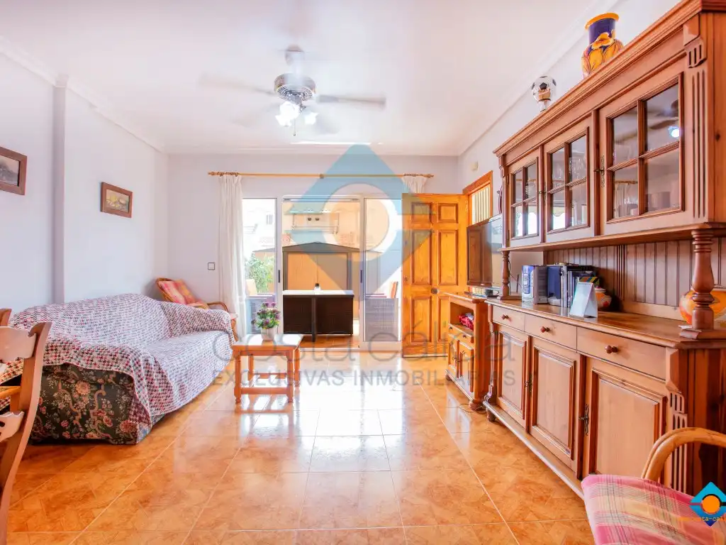 Sala de estar de Casa o chalet en venta en Puerto de Mazarrón