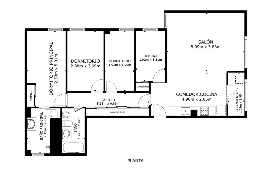 Piso en venta en Getafe con Aire acondicionado, Calefacción y Trastero