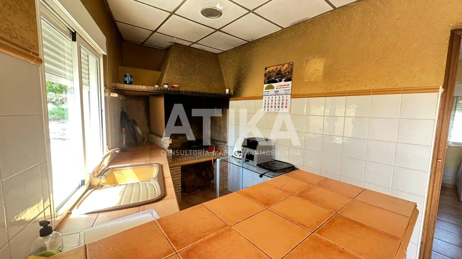 Cocina de Casa o chalet en venta en Ontinyent con Aire acondicionado, Jardín privado y Trastero