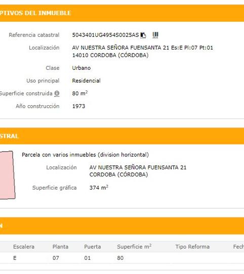 Foto 2 de Pis en venda a Avenida de Nuestra Señora de la Fuensanta, 21, Fuensanta- Arcángel, Córdoba