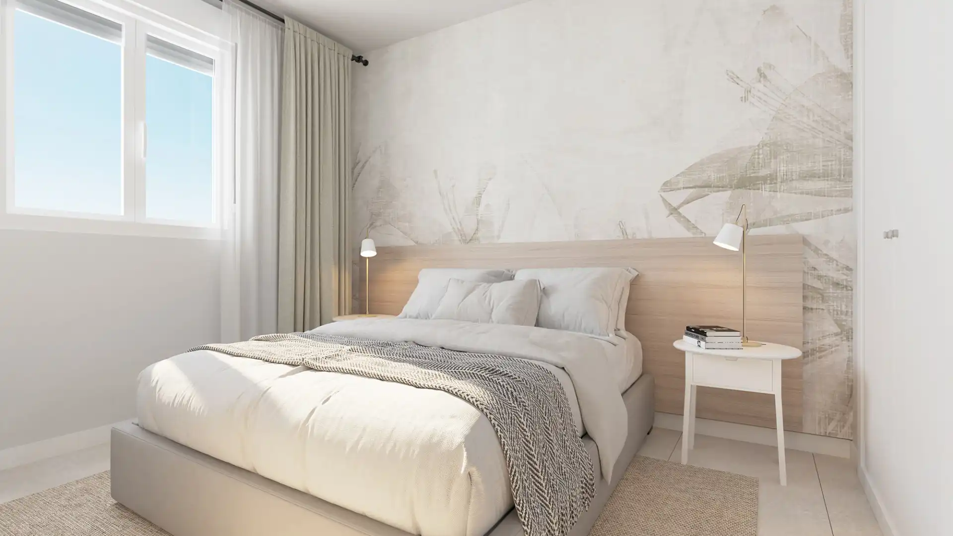 Bedroom of Apartments for sale in Estepona  with Air Conditioner, Terrace and Swimming Pool