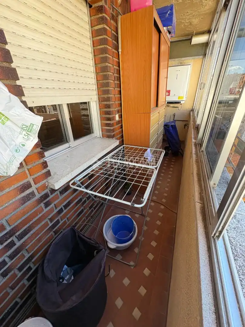 Balcony of Flat for sale in Madrid  with Air Conditioner