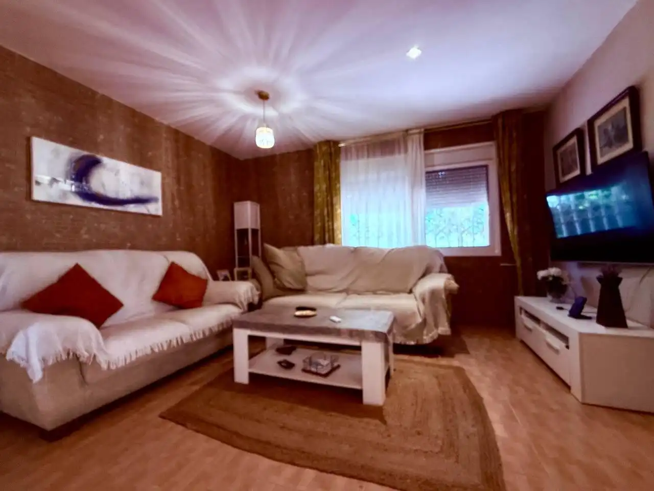 Living room of Houses for sale in Godelleta  with Air Conditioner, Private garden and Terrace