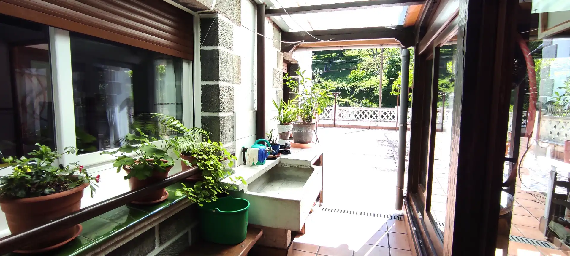 Terrassa de Casa o xalet en venda en Valle de Trápaga-Trapagaran amb Calefacció, Parquet i Terrassa