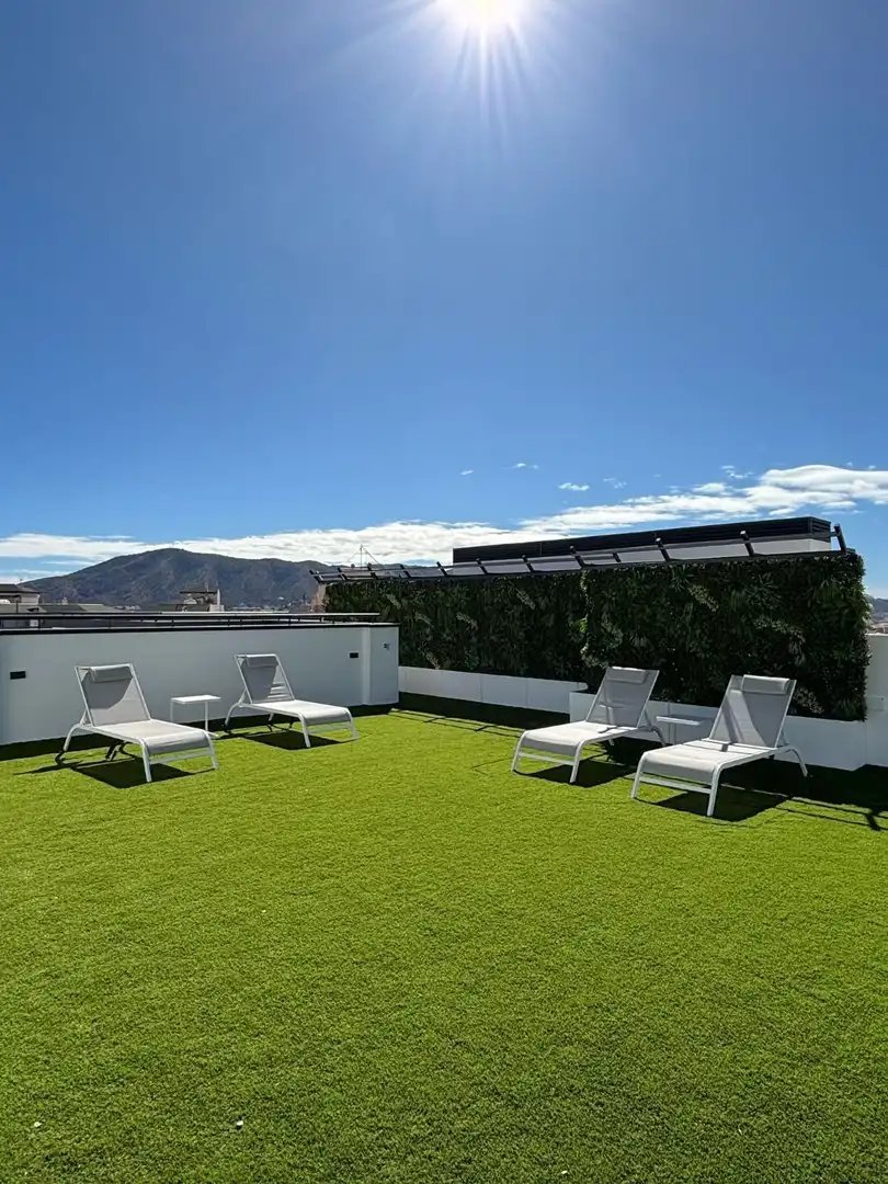 Terraza de Dúplex de alquiler en L'Alfàs del Pi con Aire acondicionado, Terraza y Trastero