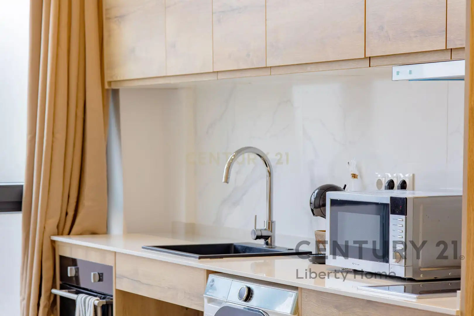 Cocina de Apartamento en venta en Valencia con Aire acondicionado, Horno y Lavadora