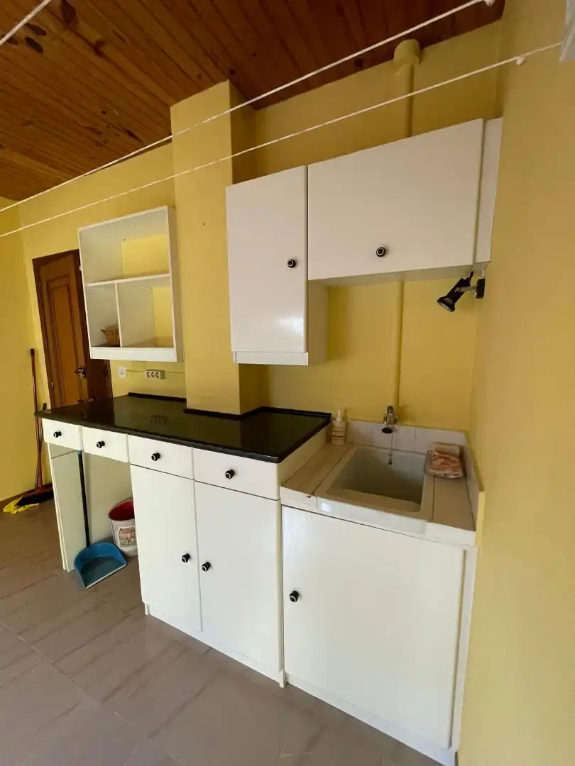Kitchen of Flat for sale in Ferrol  with Heating, Storage room and Furnished