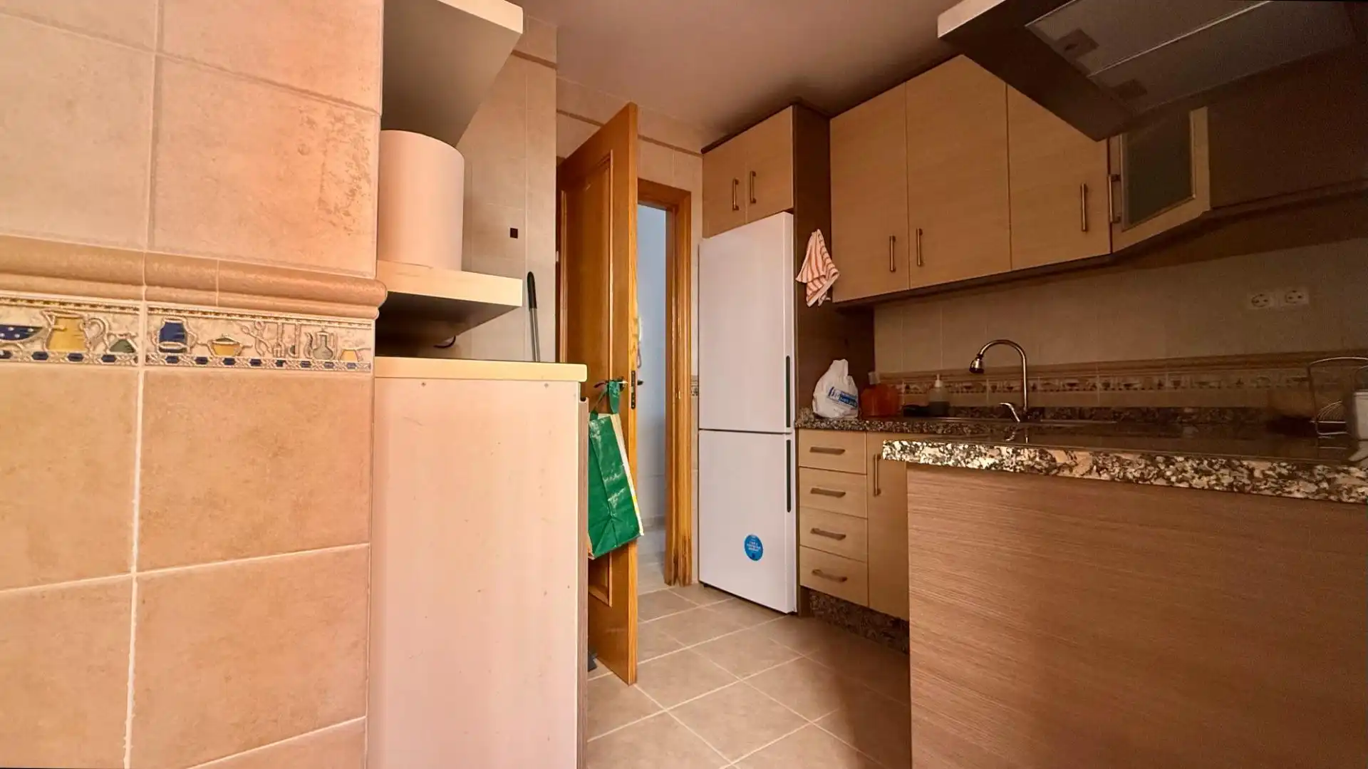 Küche von Wohnung zum Verkauf in Mijas mit Klimaanlage, Terrasse und Möbliert