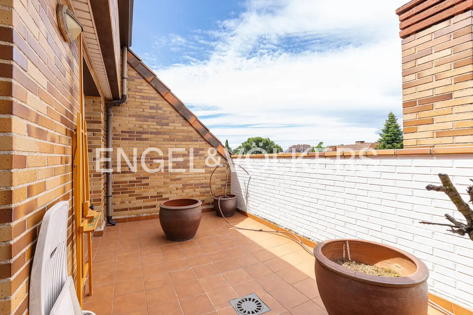 Balcony of Houses for sale in Las Rozas de Madrid  with Heating, Private garden and Parquet flooring
