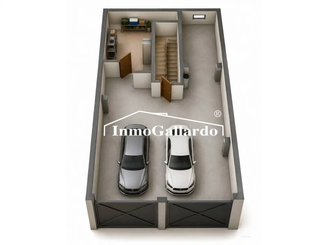Parking de Casa adosada en venta en Málaga con Aire acondicionado, Terraza y Piscina comunitaria