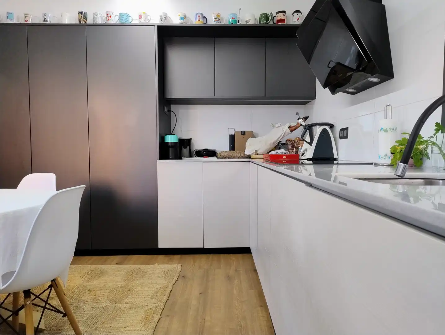 Cocina de Casa o chalet en venta en Begonte con Calefacción, Jardín privado y Parquet