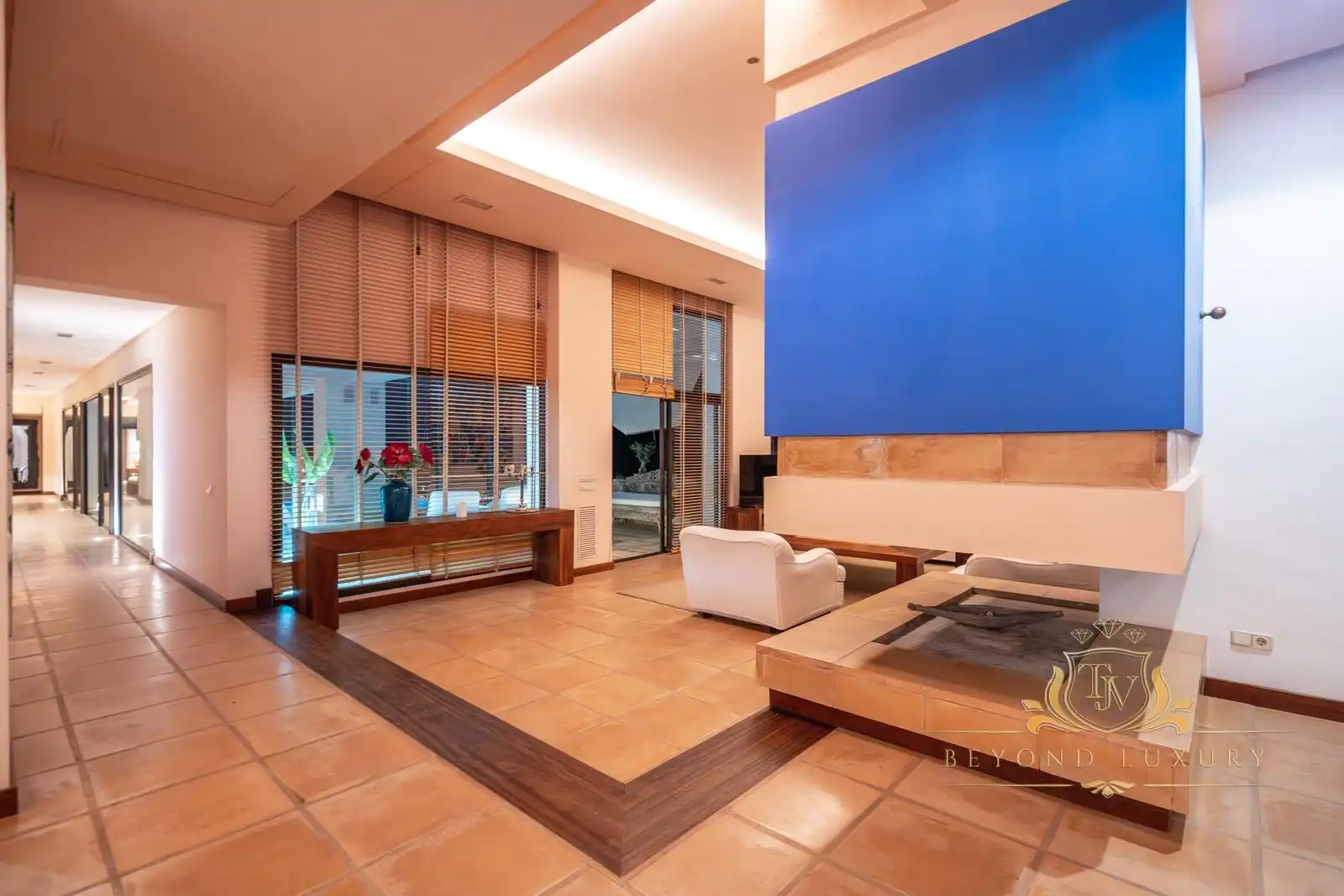Living room of Houses for sale in Eivissa  with Air Conditioner, Private garden and Terrace
