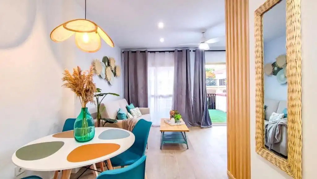 Living room of Apartments for sale in Marbella  with Air Conditioner, Heating and Private garden