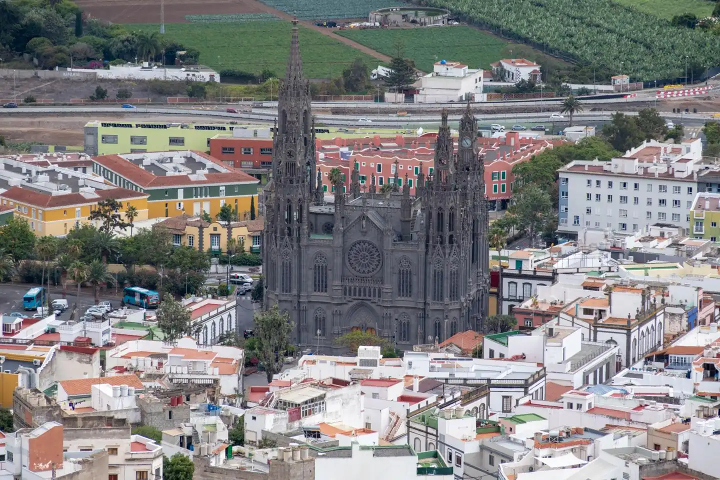 Vista exterior de Casa o xalet en venda en Arucas amb Terrassa